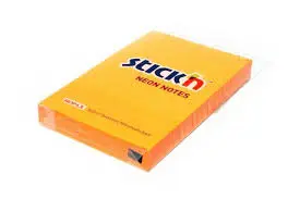 Block Adhesivo 76 x 51 Anaranjado Fluo