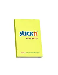 Block Adhesivo 76 x 51 Limón Fluo