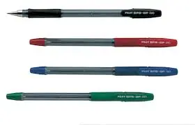 Bolígrafo PILOT BPS Gril de Goma Negro