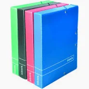 Carpeta BIBLO´S Carton Plast Lomo: 3 cms. Rojo