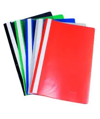 Carpeta tapa Transparente Oficio Amarillo