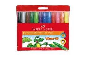 Estuche de Marcadores FABER CASTELL x 12 