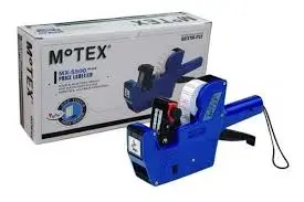 Etiquetadora MOTEX de 6 dígitos