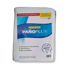     Paño Plus Colores Cortado x 1 Kg -   Bolsa Termocontraible x 200 Paños Aprox