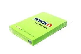 [POS7651V] Block Adhesivo 76 x 51 Verde Fluo